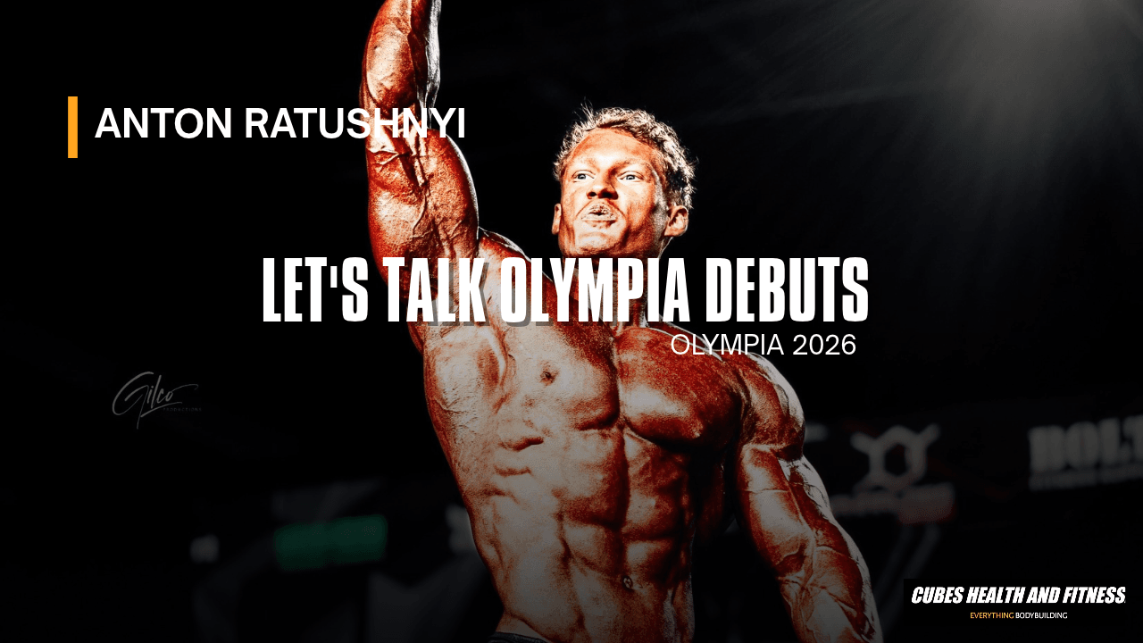 Read more about the article Let’s Talk Olympia Debuts | Anton Ratushnyi | Mr. Olympia 2026